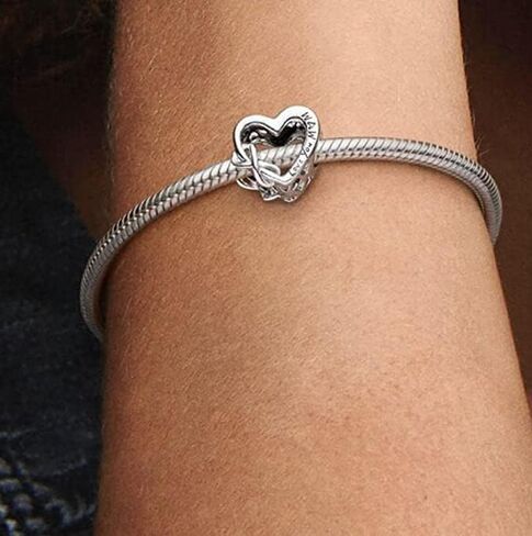 Ouroyea Charm 925 Sterling Silver Pendant,Girl Jewelry Beads Gifts for Women Bracelet&Necklace in Saudi Arabia