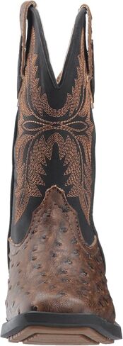 ROPER Infant Boys Cowbaby Daniel Embroidery Round Toe Casual Boots Mid Calf - Black, Brown in Kuwait