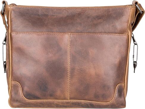 Lady Conceal Locking Concealed Carry Lydia Leather Crossbody with Universal Holster for Medium to Large Frame Handgun in Saudi Arabia