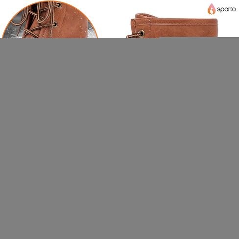 Sporto Women's Duck Boots with Lace-Up Closure Attina Waterproof Mid-Calf Winter for Comfort in Kuwait