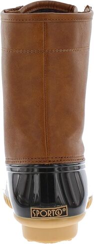 Sporto Women's Duck Boots with Lace-Up Closure Attina Waterproof Mid-Calf Winter for Comfort in Kuwait