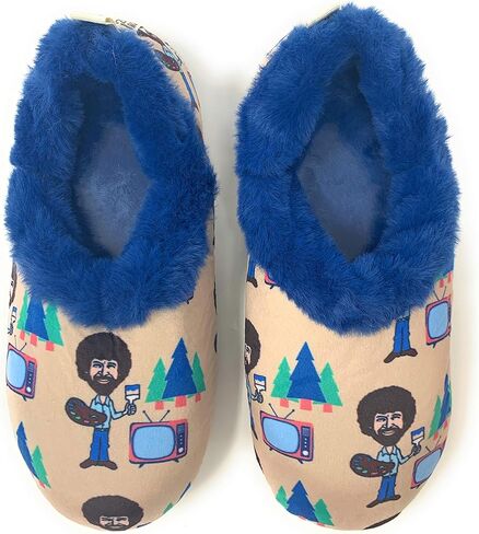 JYinstyle Women's Fuzzy Plush Non-Slip Slippers, Warm Comfy Cozy House Slippers, Fleece Lined Indoor Shoes in Saudi Arabia