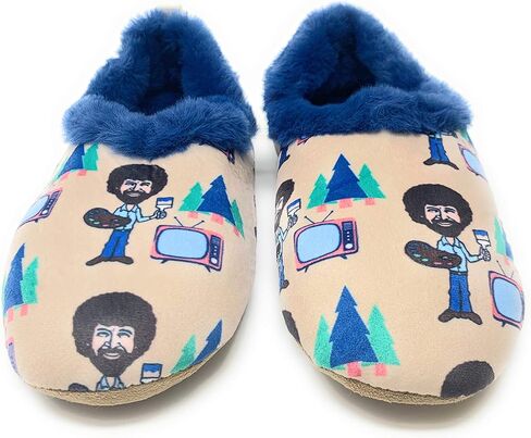 JYinstyle Women's Fuzzy Plush Non-Slip Slippers, Warm Comfy Cozy House Slippers, Fleece Lined Indoor Shoes in Saudi Arabia