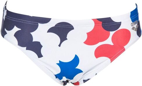 ARENA Men's USA Red, White and Blue 3-inch Brief Athletic Training Swimsuit in Saudi Arabia