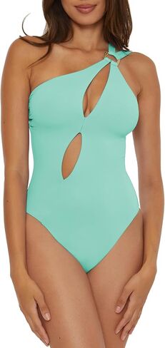 Women's Standard Tahiti Asymmetric One Piece Swimsuit, Bathing Suits in Saudi Arabia