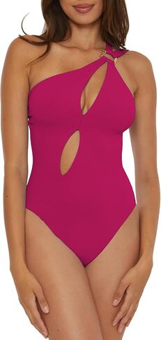 Women's Standard Tahiti Asymmetric One Piece Swimsuit, Bathing Suits in Saudi Arabia