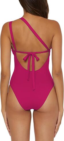 Women's Standard Tahiti Asymmetric One Piece Swimsuit, Bathing Suits in Saudi Arabia