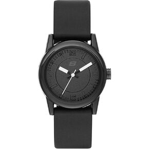 Skechers Women's Rosencrans Mini Quartz Lightweight Metal or Silicone Casual Sports Watch