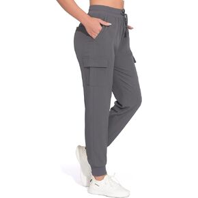 Women's Cargo Joggers Lightweight Hiking Pants Athletic Outdoor Travel Pants Workout Running Pants