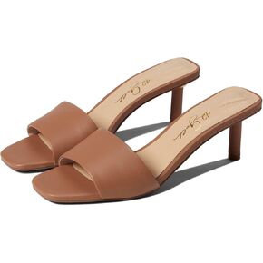 42 GOLD Lilith Heels for Women Offers Synthetic Upper and Lining, Cushioned Footbed, and Square-Toe Silhouette