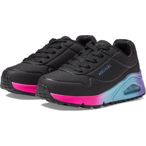 Skechers Girl's Uno Gen1 - Pop of Ombre 310549L (Little Kid/Big Kid) Black/Multi 2.5 Little Kid M