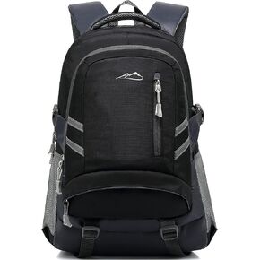 Backpack Bookbag for College Laptop Travel, Fit Laptop Up to 15.6 inch Multi Compartment with USB Charging Port Anti theft, Gift for Men Women (Orange)