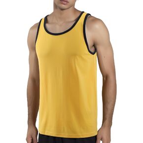 KNQR Men's Casual Retro Slim Fit Workout Gym Muscle Running Tank Top Undershirts Sleeveless Shirts