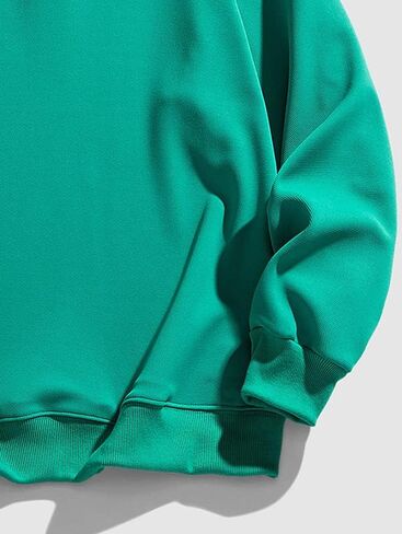 ZAFUL Men's Long Sleeve Polo Shirts Color Spliced Polo Collar Sweatshirt Casual Golf Patchwork Shirts Tops in Saudi Arabia