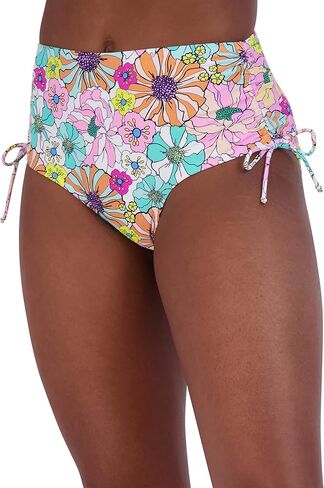 مجموعة ملابس السباحة النسائية Stella Parker برقبة عالية تانكيني للتحكم في البطن سريعة الجفاف وكوب قابل للإزالة وحزام جانبي وربطة عنق سفلية in Kuwait