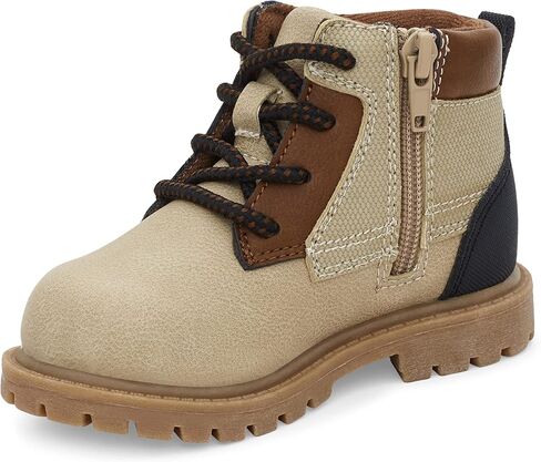 carter's Boy's Roy Fashion Boot, Brown, 12 Little Kid in Saudi Arabia