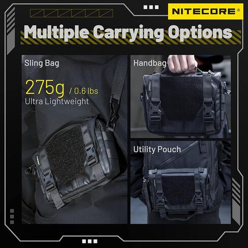 Nitecore SLB05 وحدات التنقل حقيبة حبال Crossbody حقيبة الكتف التصحيح in Saudi Arabia