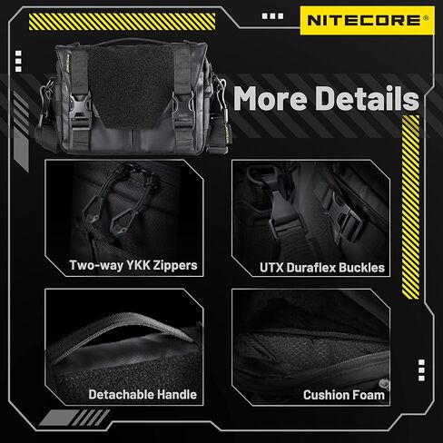 Nitecore SLB05 وحدات التنقل حقيبة حبال Crossbody حقيبة الكتف التصحيح in Saudi Arabia