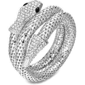 سوار ذراع الثعبان المرن القابل للانحناء من LUREME، سوار ذراع الثعبان قابل للتعديل للنساء (bl003559) in Kuwait