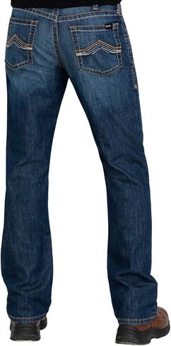 Ariat Male FR M4 Relaxed Stretch DuraLight Jett Boot Cut Jean Airway 34W x 30L in Saudi Arabia