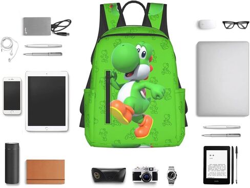 SCRFUCKEAM Backpack Leisure Laptop Backpack Girl Boy Lightweight Backpacks Travel Backpack Men And Women Black, Black, One Size, Travel Backpacks in Kuwait