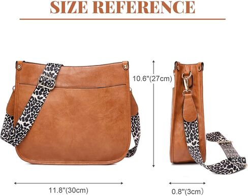 حقائب كروس كبيرة من Freie Liebe للنساء مع 3 قطع من الأشرطة الجلدية النباتية وحقائب الكتف in Kuwait