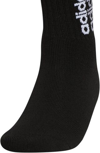 adidas Women's Sport Linear High Quarter Socks (3-Pair) in Saudi Arabia