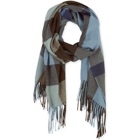Hadley Wren womens Payton Plaid Autumn Scarf, Ultra-soft & Warm