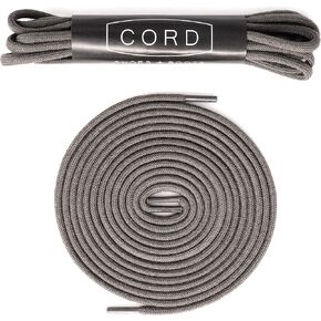 أربطة أحذية CORD [عبوة من زوجين] 100% قطن، دائرية، غير مشمع، متينة، صنع في إيطاليا in Kuwait