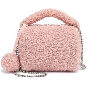 Scarleton Faux Fur Crossbody Bags for Women, Fluffy Top Handle Shoulder Bag, Fuzzy Purses for Women with Chain Strap, H2096