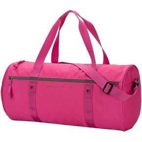 حقيبة رياضية للرجال مع حجرة للأحذية وجيب مبلل، حقيبة سفر من القماش الخشن لعطلات نهاية الأسبوع طوال الليل، حقيبة حمل على حقيبة ظهر من القماش الخشن للرجال للسفر، باللون الأسود in Kuwait