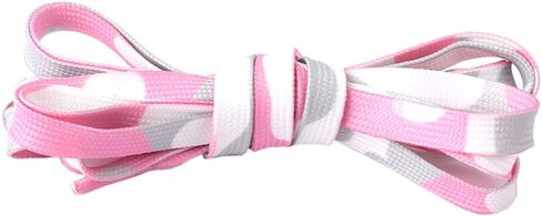 4 أزواج من جوركسي أربطة أحذية ذات نقش ملون ومسطح للنساء والفتيات والأطفال أحذية قماشية رياضية ملونة - علم قوس قزح وردي أزرق in Kuwait