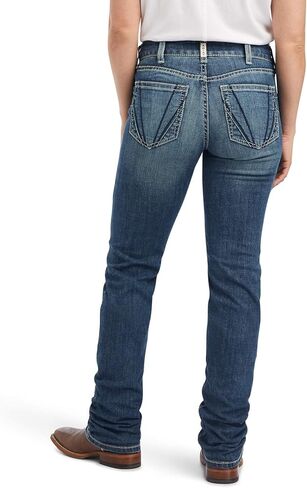 Ariat Female R.E.A.L. Perfect Rise Daphne Straight Jean Torrance 20 in Saudi Arabia