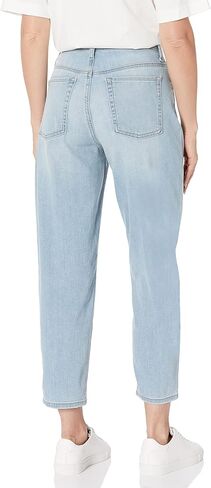 Amazon Essentials Women's High-Rise Relaxed Leg Tapered Ankle Jean in Kuwait