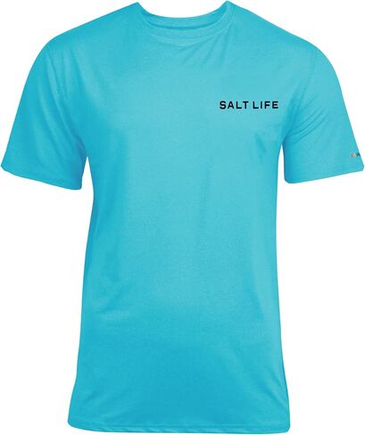 Salt Life Men's Deep Ventures Short Sleeve Performance Tee in Saudi Arabia