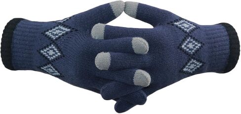 قفازات LETHMIK الشتوية التي تعمل باللمس للرجال قفازات سميكة للرسائل النصية مع بطانة من الصوف الدافئ in Kuwait