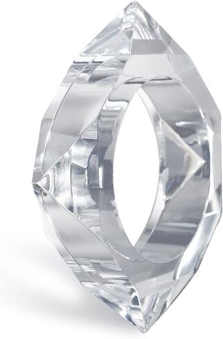 Pure Hands Lightweight, Geometric | Lucite Bangle Bracelets| Birthday Gift for Women (2.6 Inches) in Kuwait