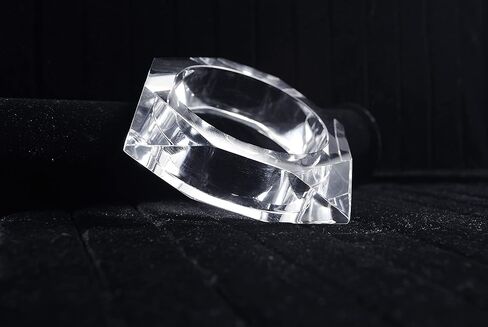 Pure Hands Lightweight, Geometric | Lucite Bangle Bracelets| Birthday Gift for Women (2.6 Inches) in Kuwait