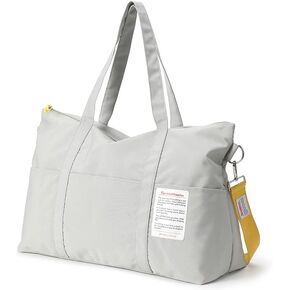 حقائب سفر من القماش الخشن، حقائب عطلة نهاية الأسبوع بأكمام ترولي، حقيبة كتف للحمل طوال الليل، حقيبة كروس قابلة للطي لصالة الألعاب الرياضية مع حزام قابل للتعديل للسفر، الرياضة، المستشفى in Kuwait