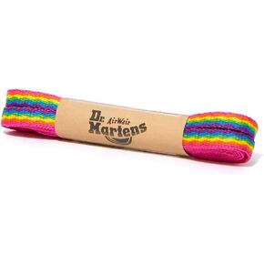 Dr. Martens Multicoloured Rainbow 8-10 Eye Flat Laces, 140cm in Saudi Arabia