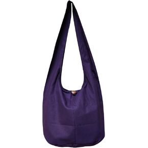 BTP! Thai Monk Buddha Cotton Sling Crossbody Messenger Bag Purse Hippie Hobo Solid Large