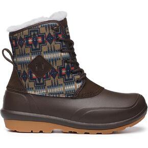 Pendleton Women’s Summit Boots – Winter-Ready, Southwestern Print, Cozy Faux Fur Lining in Kuwait