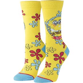 جوارب رائعة للنساء، رسوم متحركة سبونج بوب سكوير بانتس من نيكلوديون، أنماط لطيفة وممتعة in Kuwait