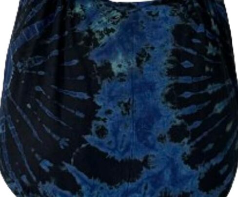 TIE DYE Bohemian Hipster Hobo Boho Hippie Crossbody Bag Purse Black Tone 39" in Kuwait