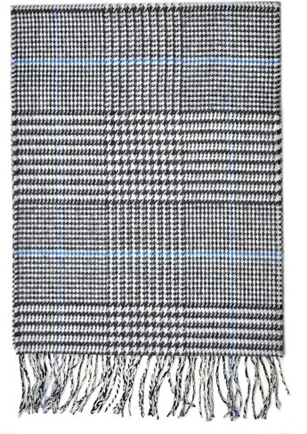D&Y Unisex Classic Softer Than Cashmere Chevron Fringe End Scarf in Saudi Arabia
