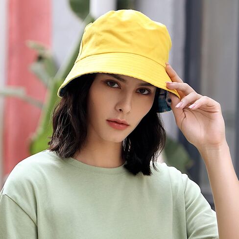 Beach Sun Hat Unisex Trendy Bucket Hat for Women Teens Travel Summer Girl Bucket Hats Packable in Saudi Arabia