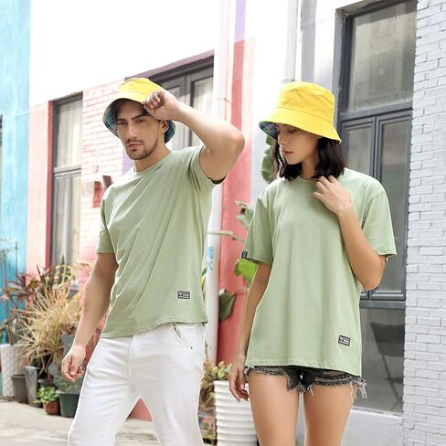 Beach Sun Hat Unisex Trendy Bucket Hat for Women Teens Travel Summer Girl Bucket Hats Packable in Saudi Arabia
