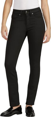 Silver Jeans Co. Women's Most Wanted Mid Rise Straight Leg Jeans in Kuwait
