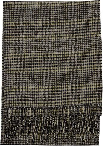 D&Y Unisex Classic Softer Than Cashmere Chevron Fringe End Scarf in Saudi Arabia