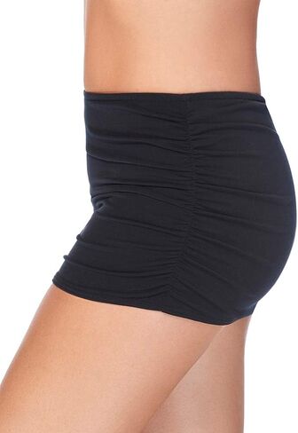 Magicsuit Women's Swimwear Solid Shirred Tummy Control Full Coverage Skirt in Saudi Arabia